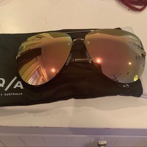Quay Australia x Amanda steel muse sunglasses